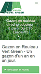 Mobile Screenshot of gazon-vert-green.com